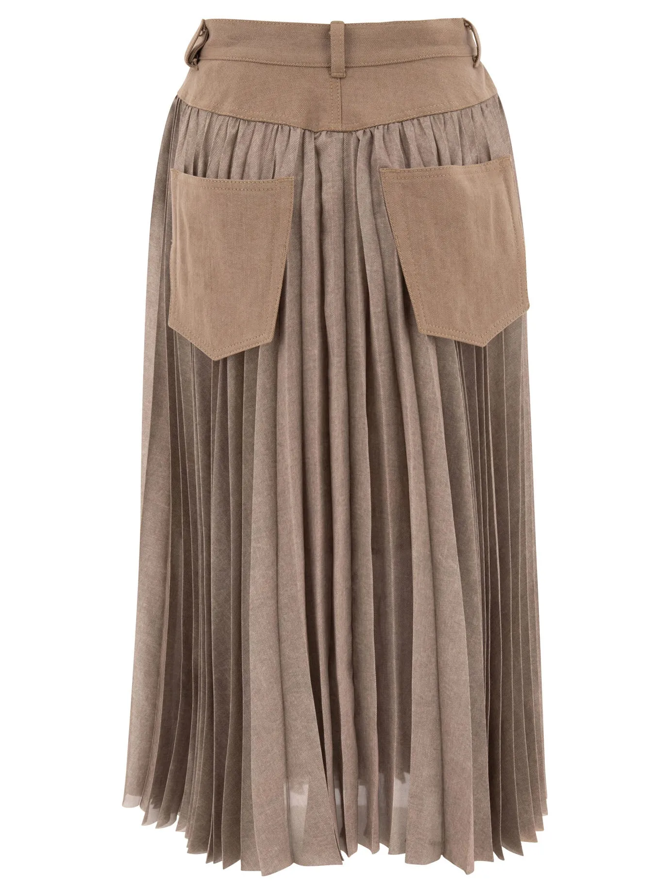Pleated skirt sold by Lord & Taylor product image thumbnail 2