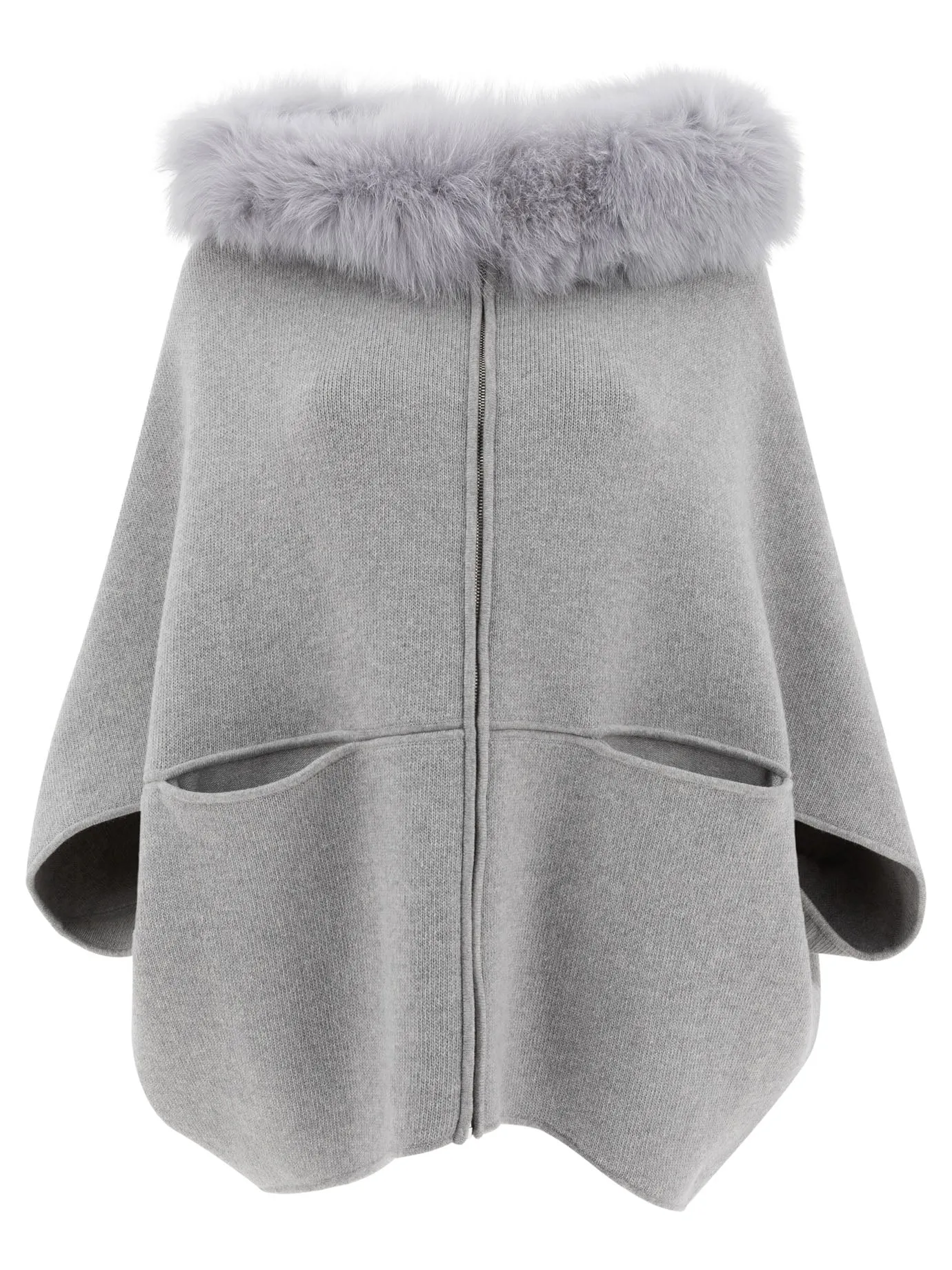 Wool and cashmere poncho sold by Lord & Taylor