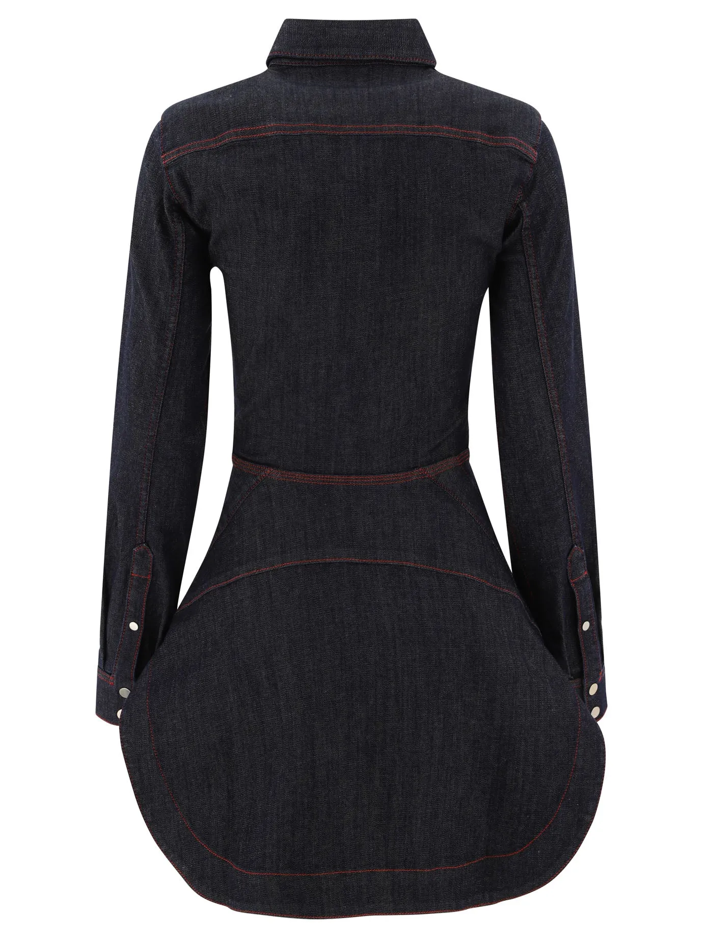 Denim shirt dress sold by Lord & Taylor product image thumbnail 2