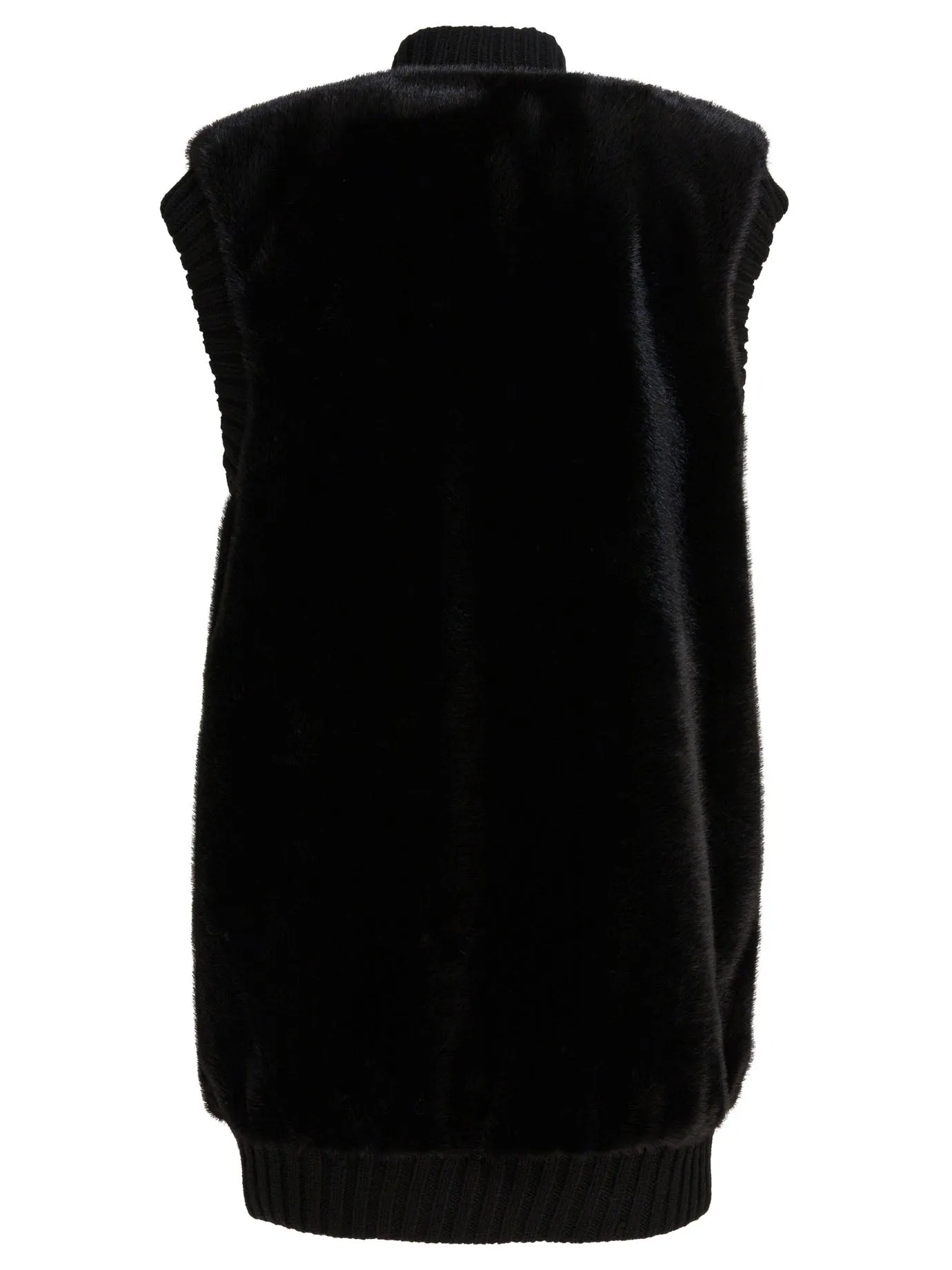 Sleeveless faux fur jacket sold by Lord & Taylor product image thumbnail 2