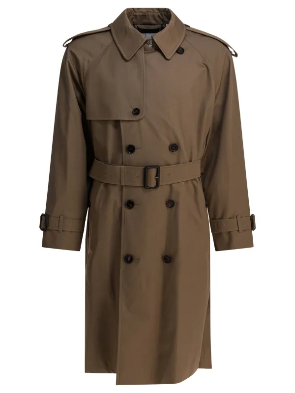 Long gabardine trench coat sold by Lord & Taylor