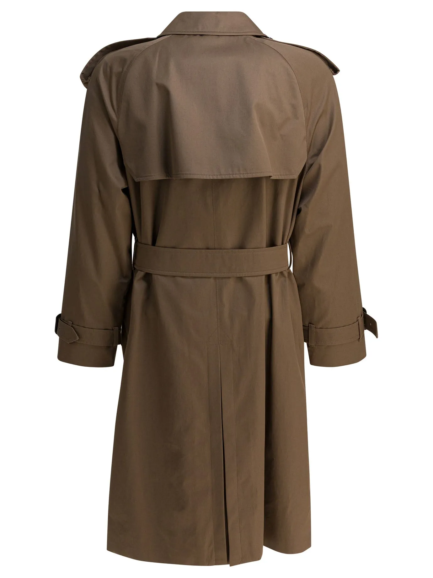 Long gabardine trench coat sold by Lord & Taylor product image thumbnail 2