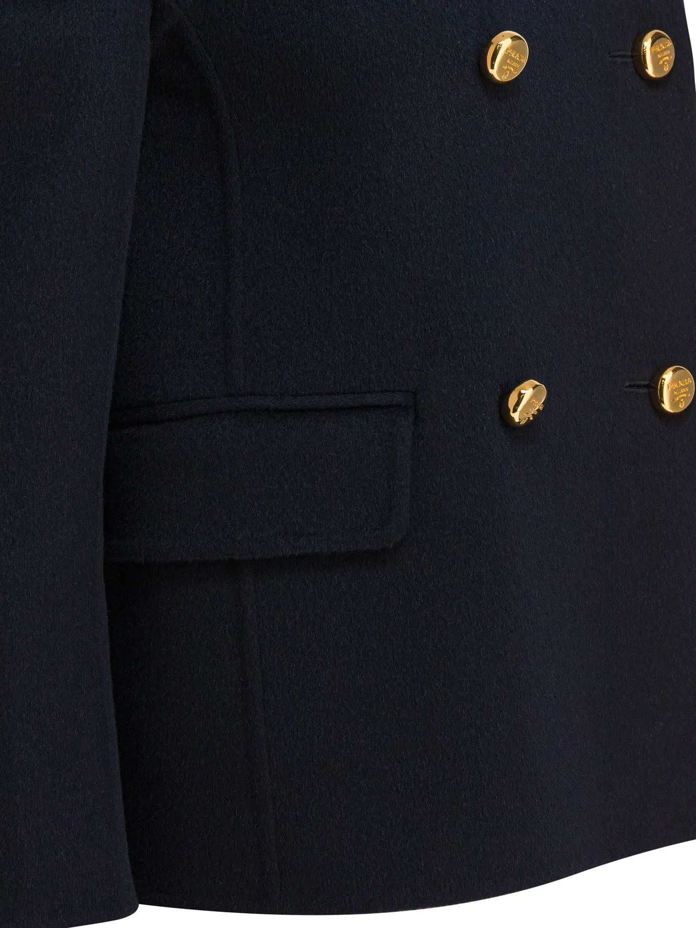 Double-breasted wool jacket sold by Lord & Taylor product image thumbnail 4