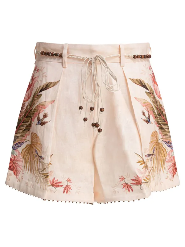 "Ascension" linen short sold by Lord & Taylor