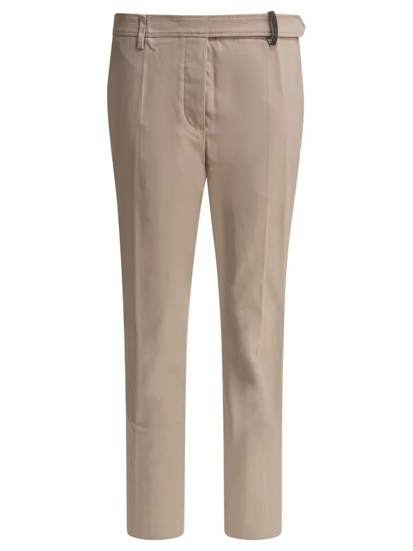 "Boyfit" cotton pants sold by Lord & Taylor