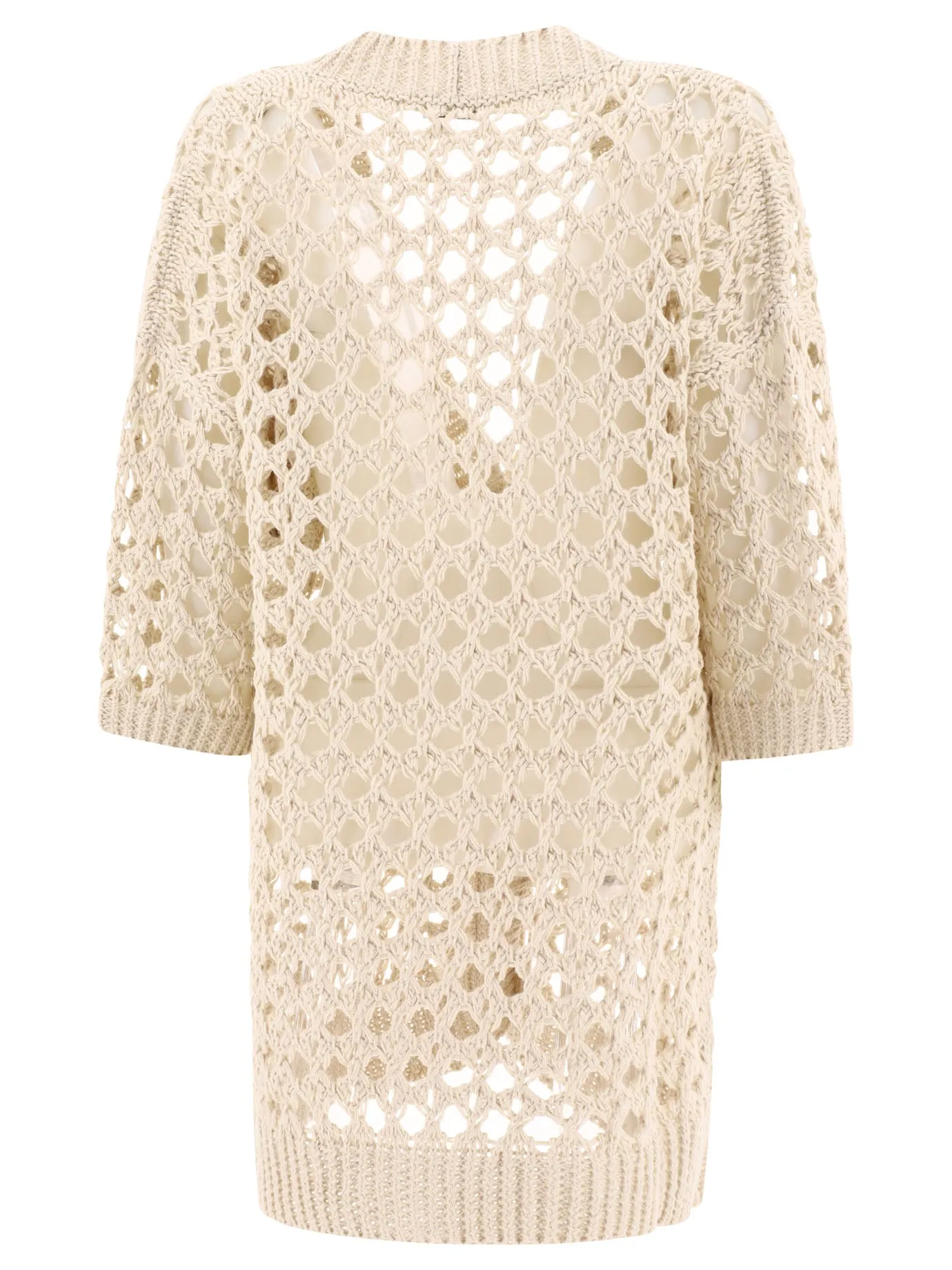Juta and cotton mesh cardigan sold by Lord & Taylor product image thumbnail 2