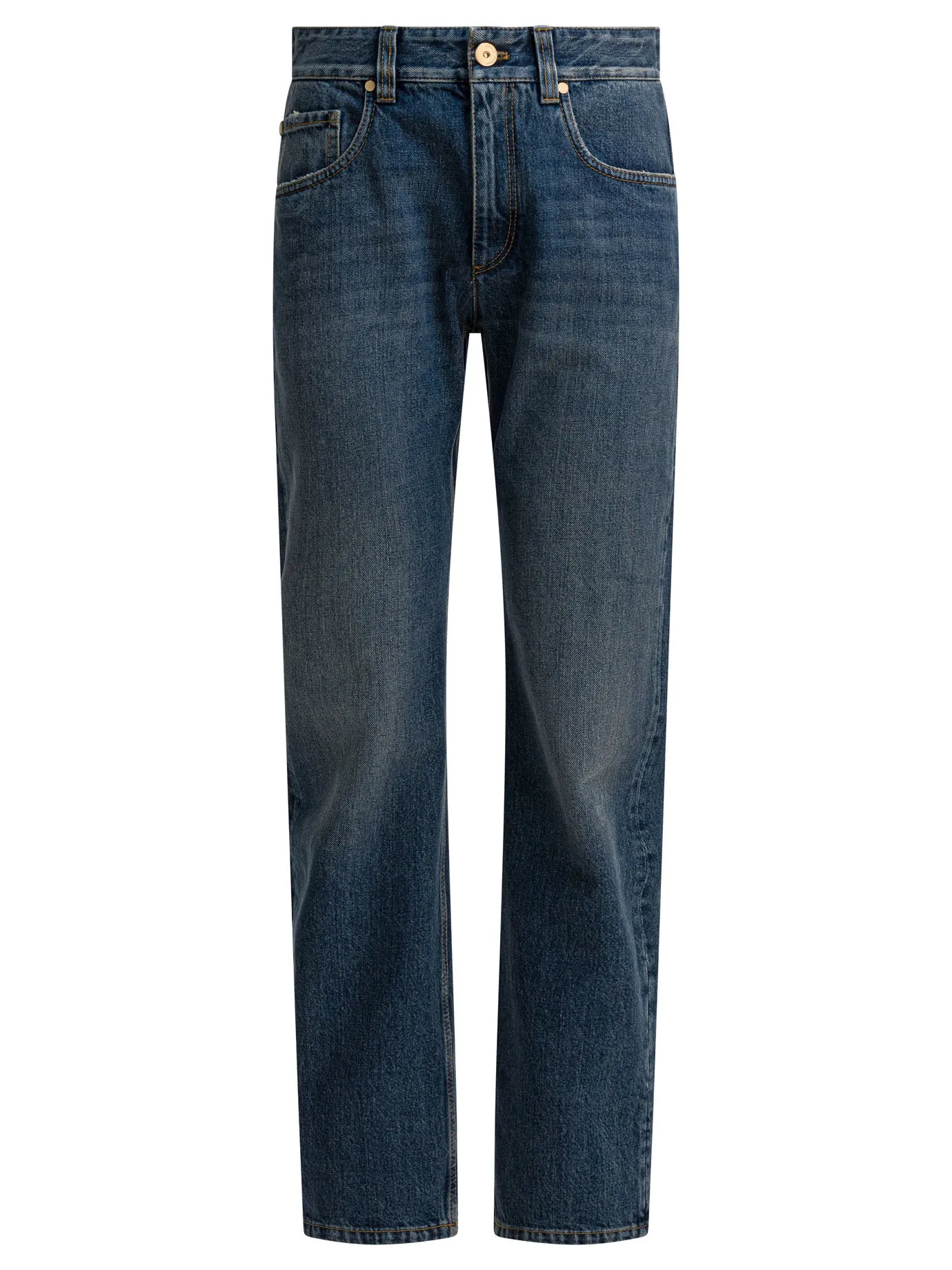 "Column" straight leg jeans sold by Lord & Taylor