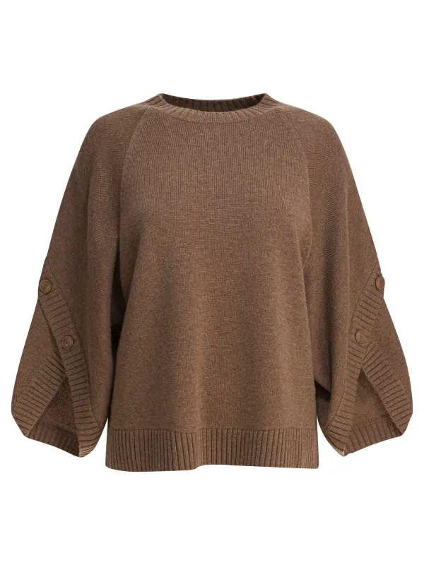 Wool and cashmere over sweater sold by Lord & Taylor