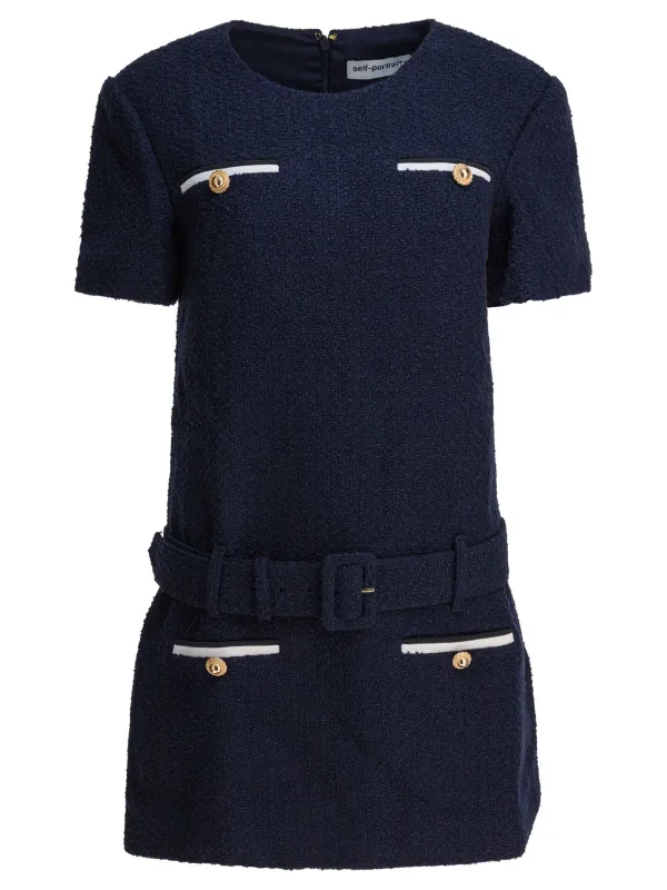 Bouclé dress sold by Lord & Taylor