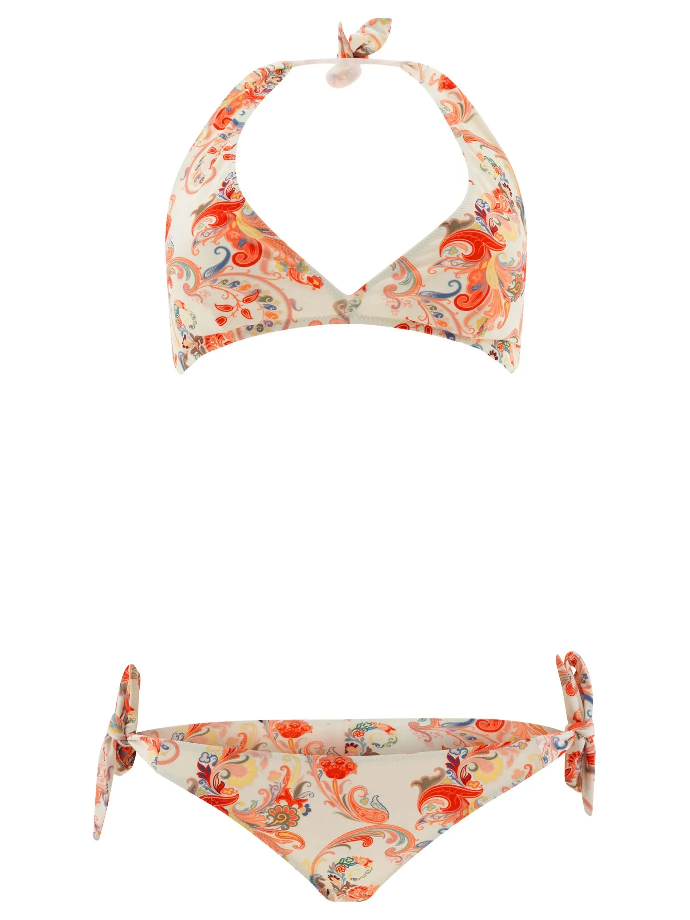 Bikini with paisley print sold by Lord & Taylor