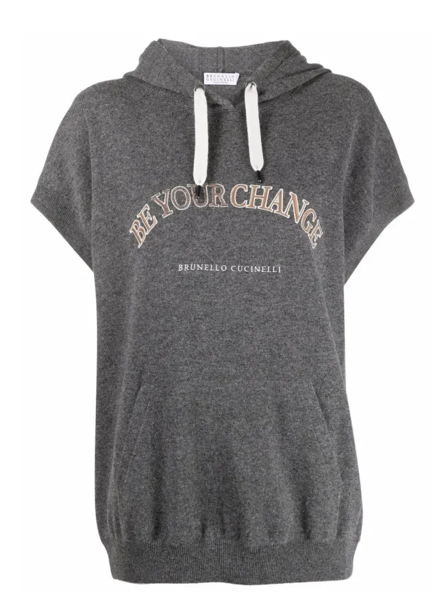 Slogan Print Hoodie sold by Lord & Taylor