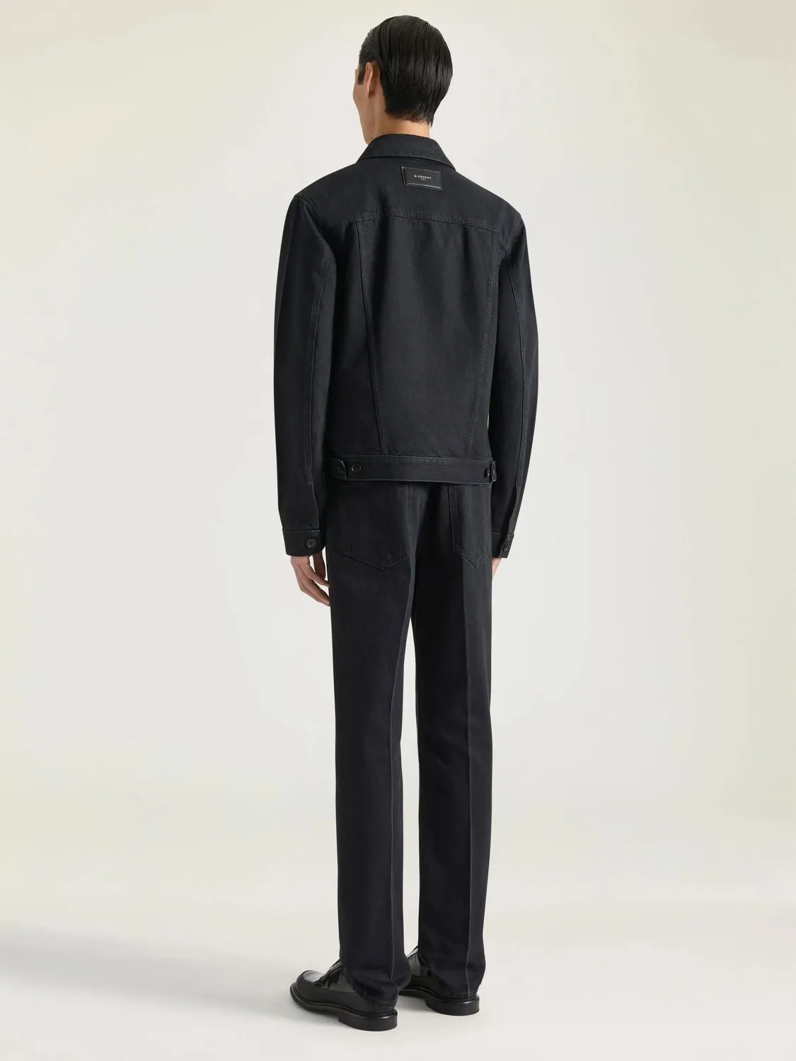 STRAIGHT FIT DENIM PANTS sold by Lord & Taylor product image thumbnail 3