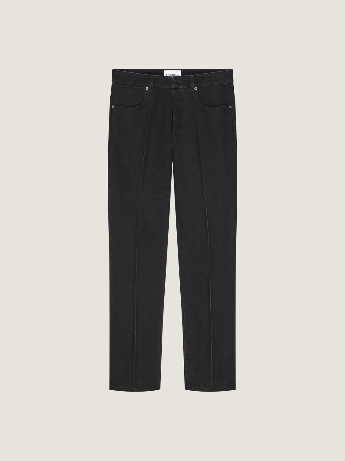 STRAIGHT FIT DENIM PANTS sold by Lord & Taylor