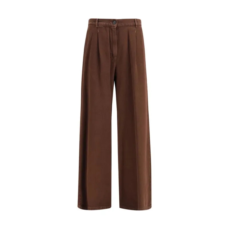 Brown Cotton Casual Pants sold by Lord & Taylor