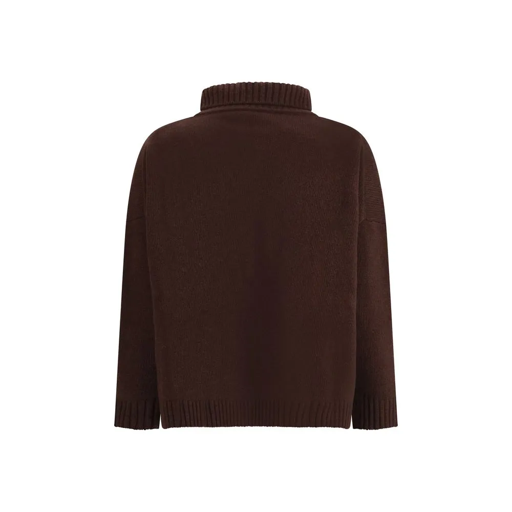 Brown Fleece Wool Top sold by Lord & Taylor product image thumbnail 2