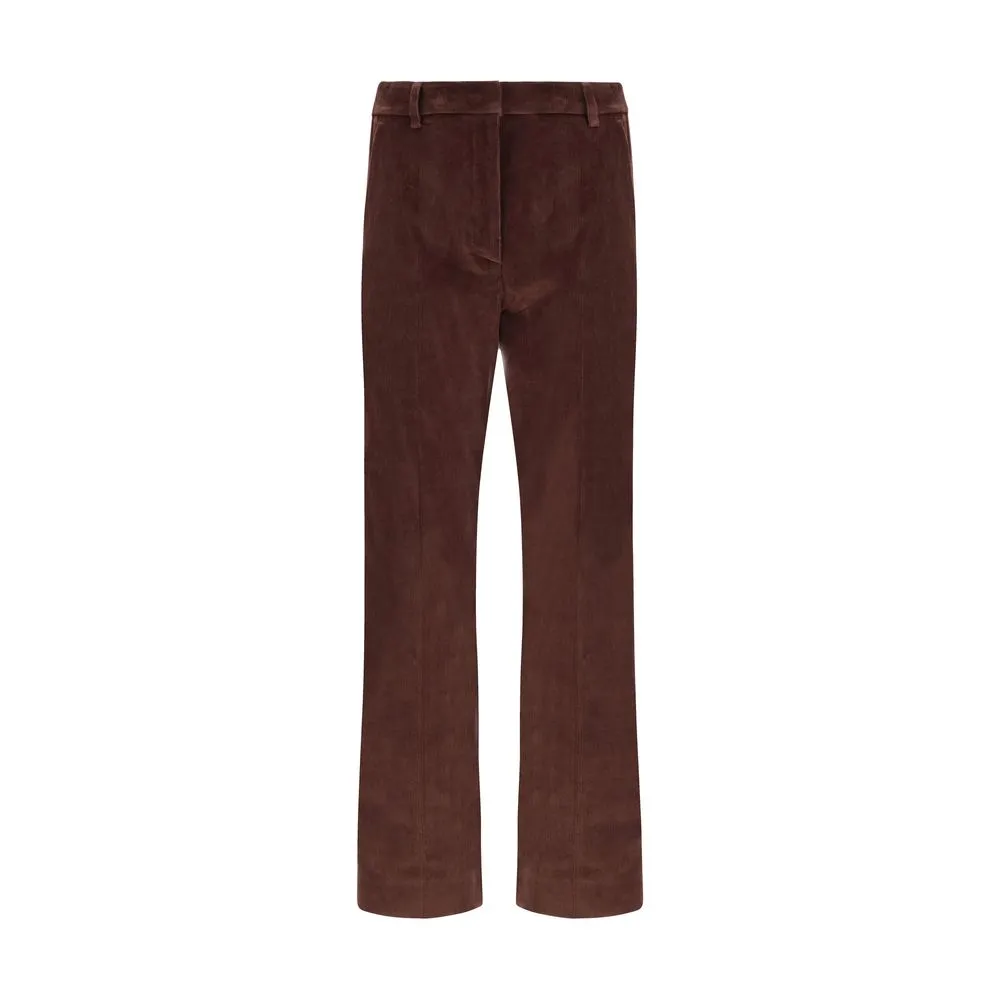 Bordeaux Cotton Cropped Pants sold by Lord & Taylor