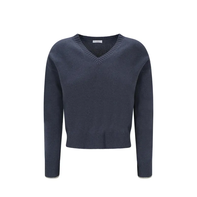 Brunello Cucinelli V Neck Sweater sold by Lord & Taylor