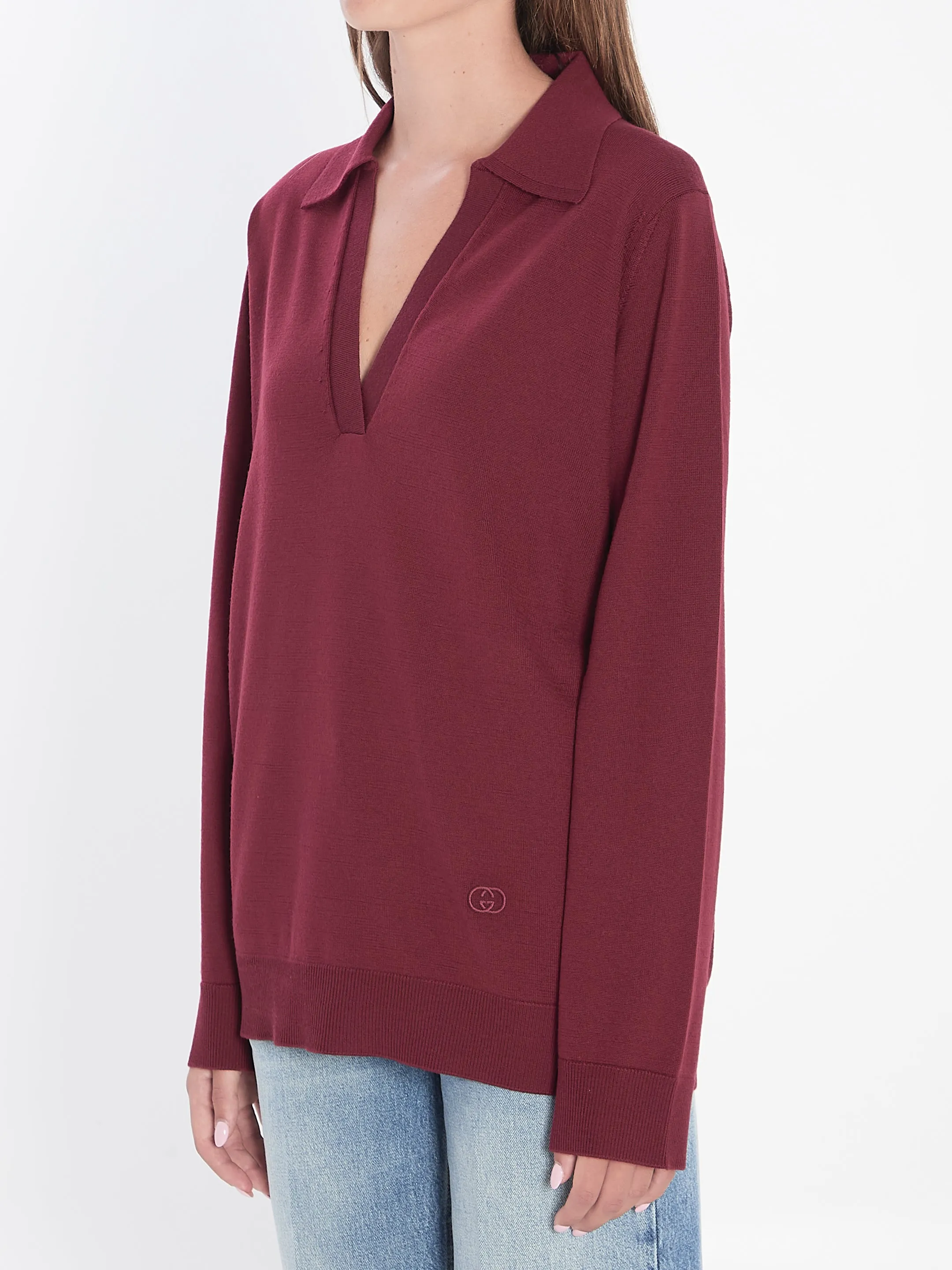 ULTRAFINE WOOL POLO SHIRT sold by Lord & Taylor product image thumbnail 2