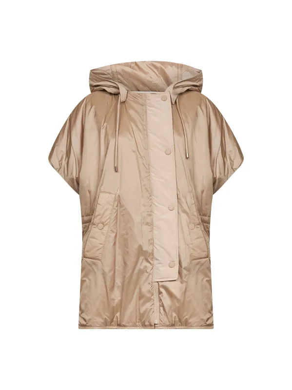 Beige Water-Repellent Reversible Cape sold by Lord & Taylor