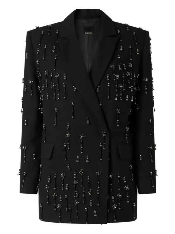 Pinko Blazer with Beaded Embroidery sold by Lord & Taylor