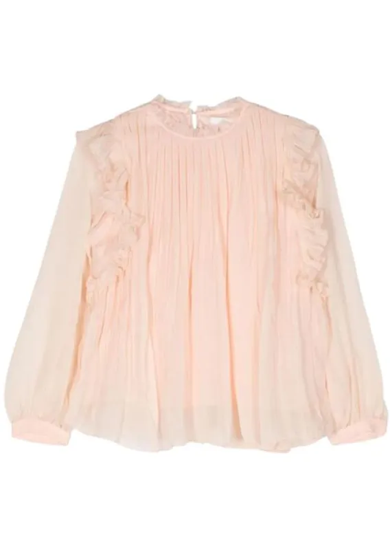PINK SILK SWEATER sold by Lord & Taylor