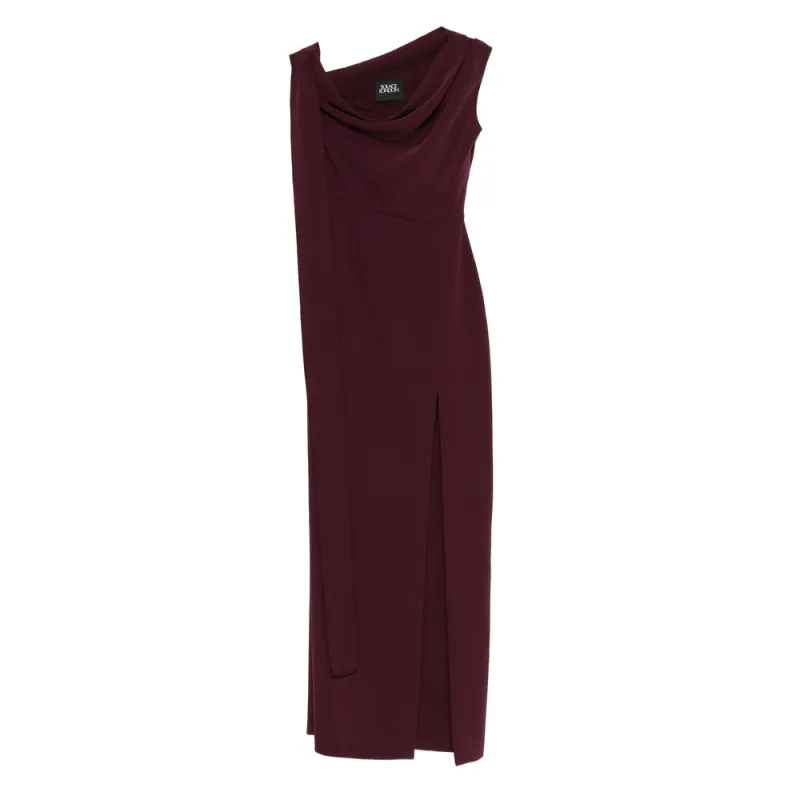 Burgundy Cowl Neck Dress sold by Lord & Taylor