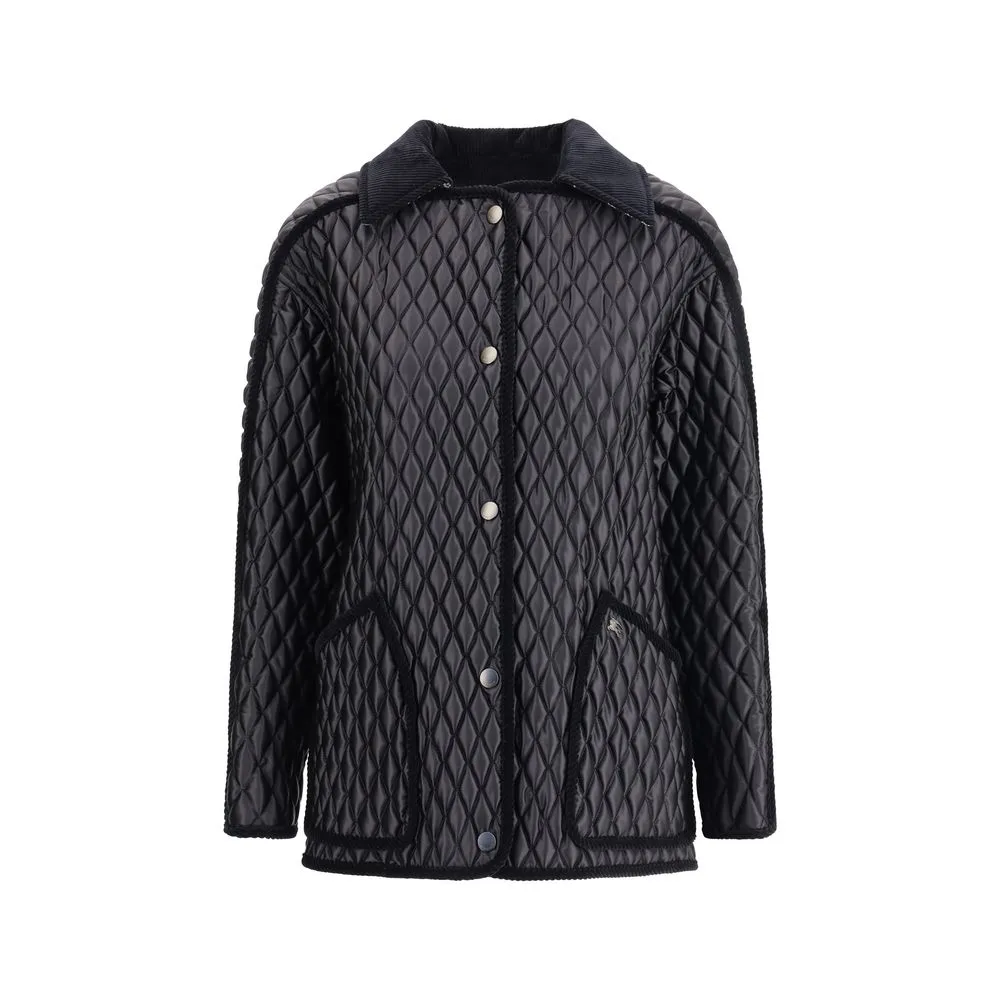 Black Polyamide Full-Length Jacket sold by Lord & Taylor