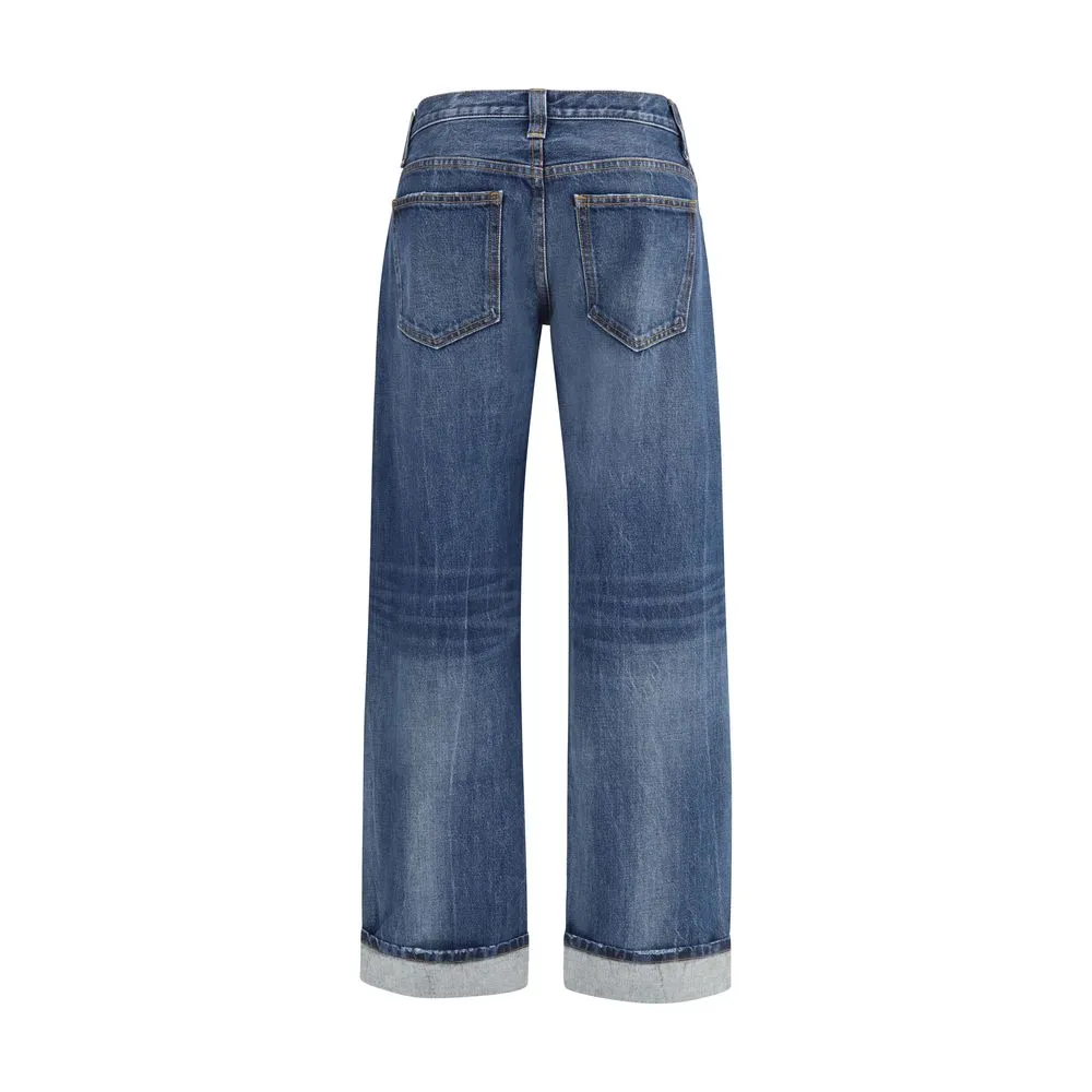 Blue Cotton Jeans Denim sold by Lord & Taylor product image thumbnail 2