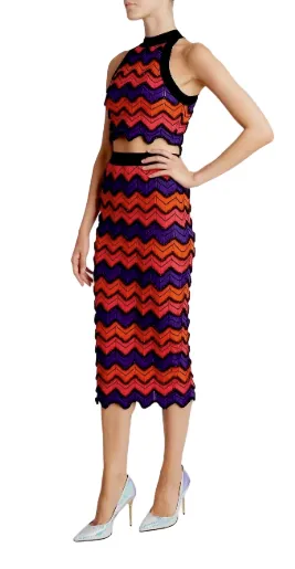 Cropped Sleeveless Knit Top sold by Lord & Taylor product image thumbnail 2