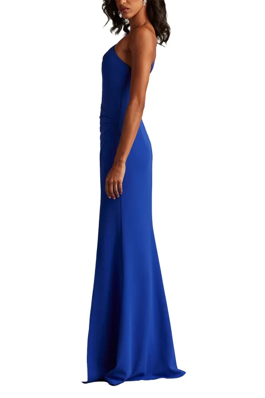 Viveca One-Shoulder Keyhole Gown MYSTC sold by Lord & Taylor