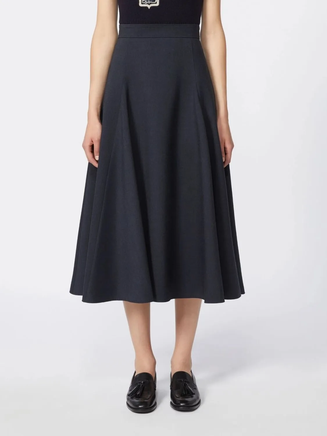 MXMWHISKY JERSEY SKIRT NAVY sold by Lord & Taylor product image thumbnail 3