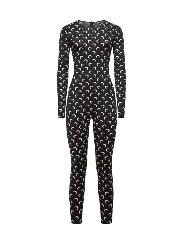 Catsuit Moon Printed Jumpsuit made by Marine Serre