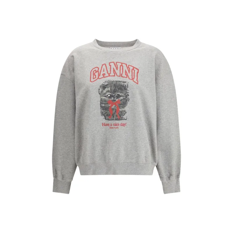 Gray Cotton Sweatshirt sold by Lord & Taylor