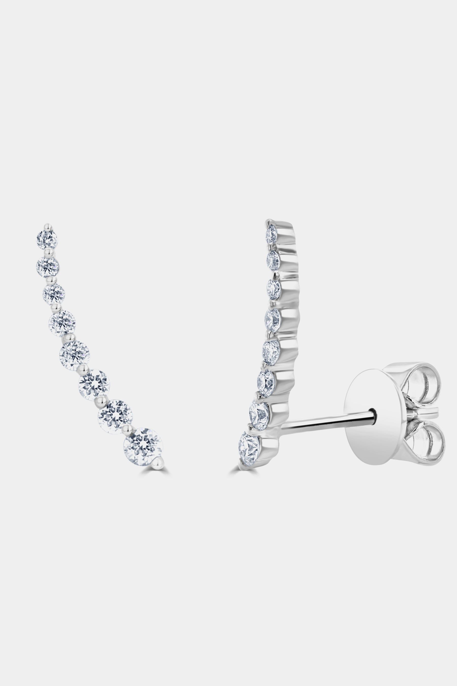 Diamond Climber Earrings sold by Lord & Taylor