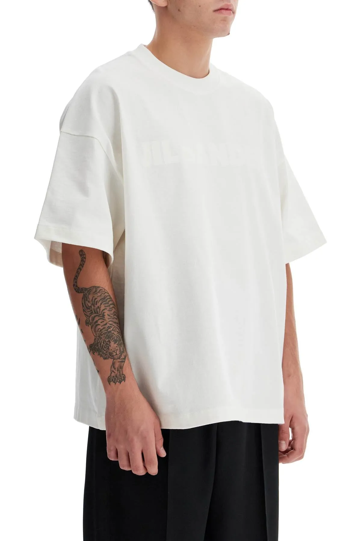 WHITE COTTON T-SHIRT sold by Lord & Taylor product image thumbnail 2