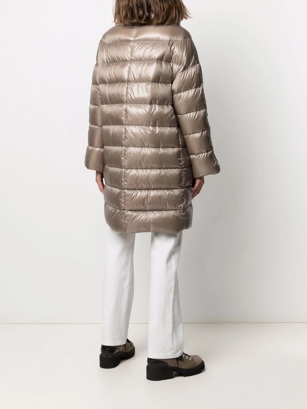 CAPPUCCINO NYLON MATILDE DOWN JACKET sold by Lord & Taylor product image thumbnail 3