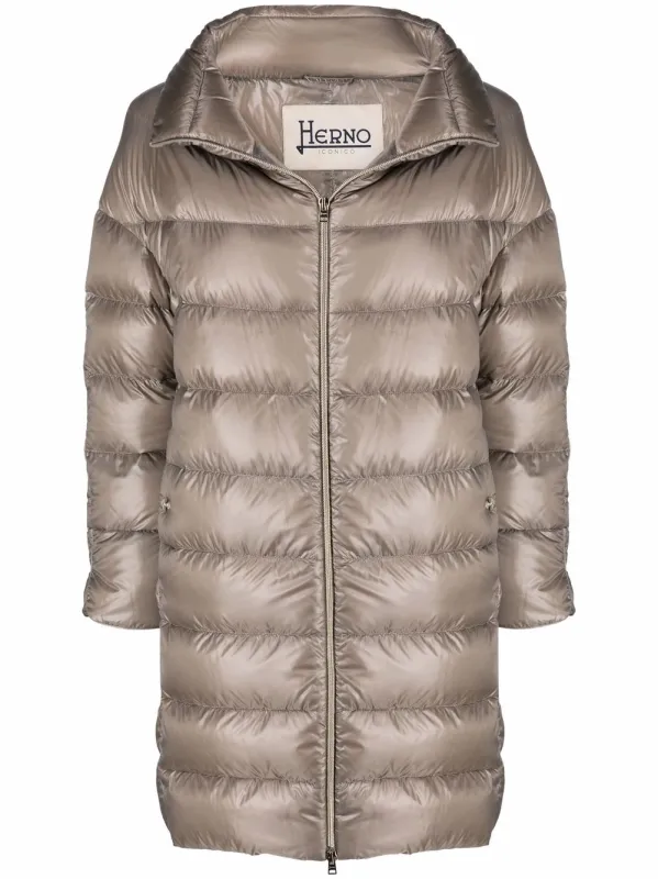 CAPPUCCINO NYLON MATILDE DOWN JACKET sold by Lord & Taylor