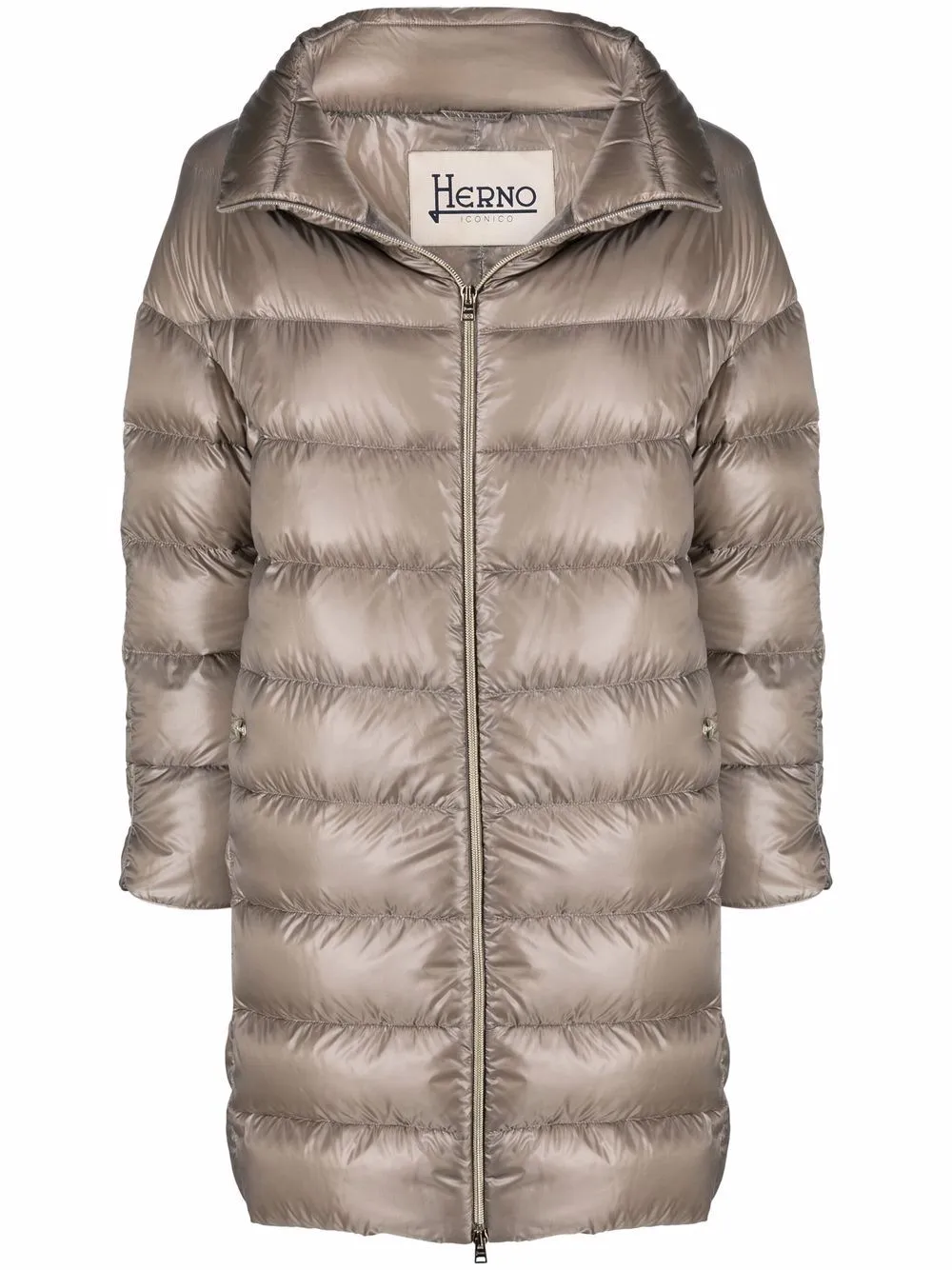 CAPPUCCINO NYLON MATILDE DOWN JACKET sold by Lord & Taylor