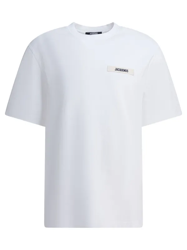 T-SHIRT WITH GROS GRAIN LOGO made by Jacquemus