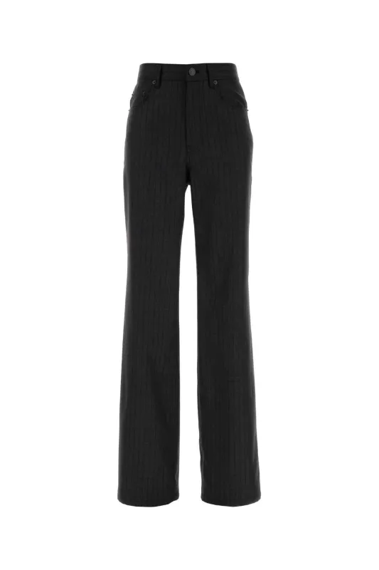 EMBROIDERED WOOL PALAZZO PANT sold by Lord & Taylor