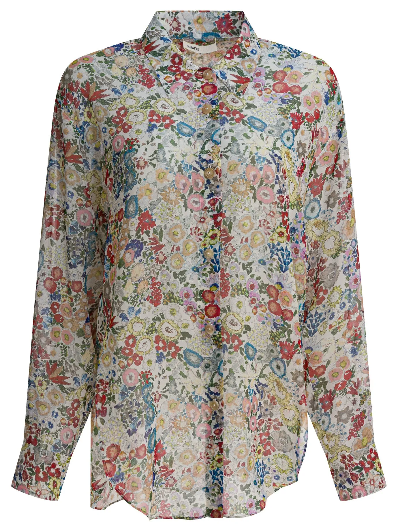 SILK FLORAL SHIRT sold by Lord & Taylor
