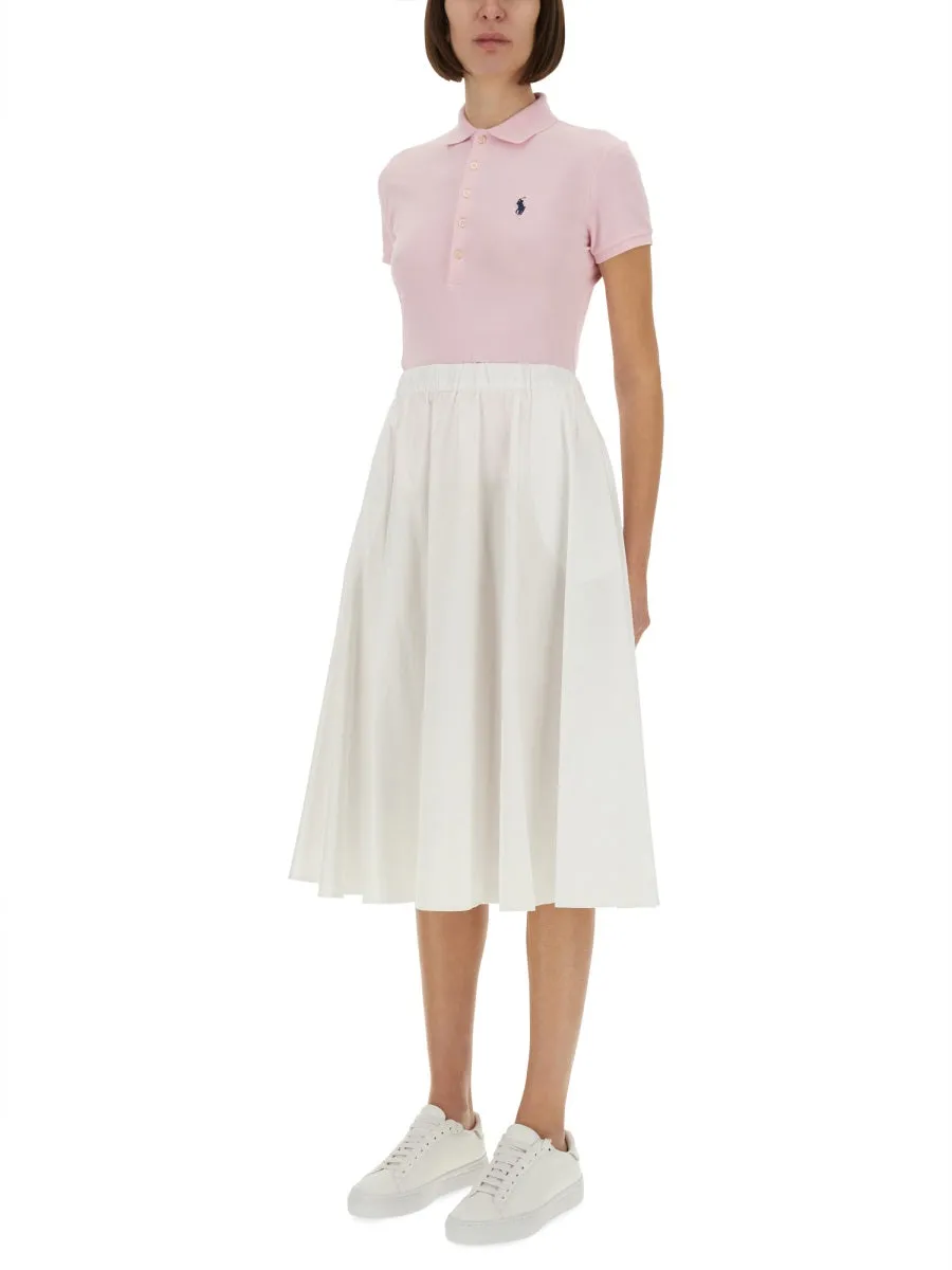 COTTON LOGO POLO SHIRT sold by Lord & Taylor product image thumbnail 2