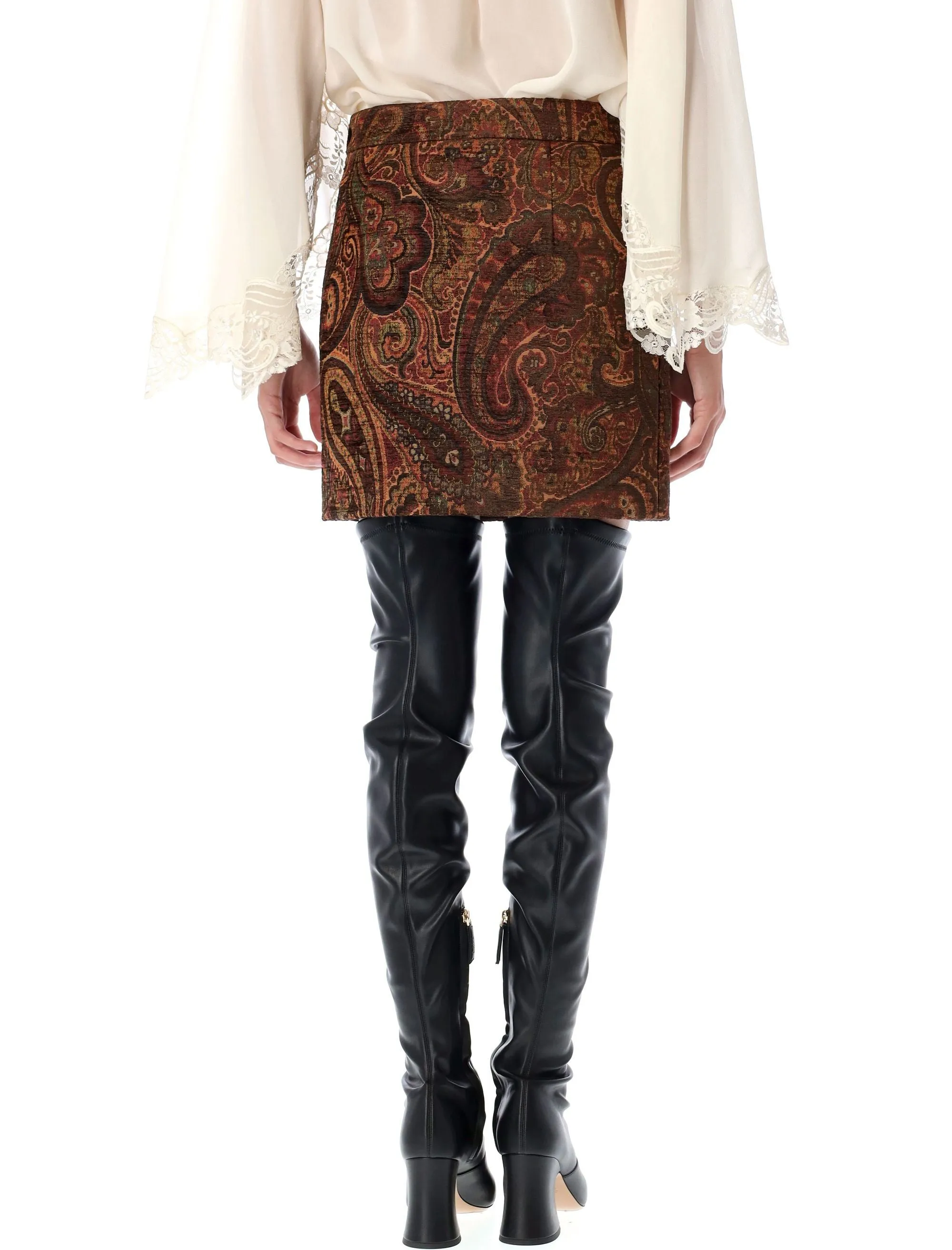 MINI SKIRT WITH JACQUARD PATTERN sold by Lord & Taylor product image thumbnail 2