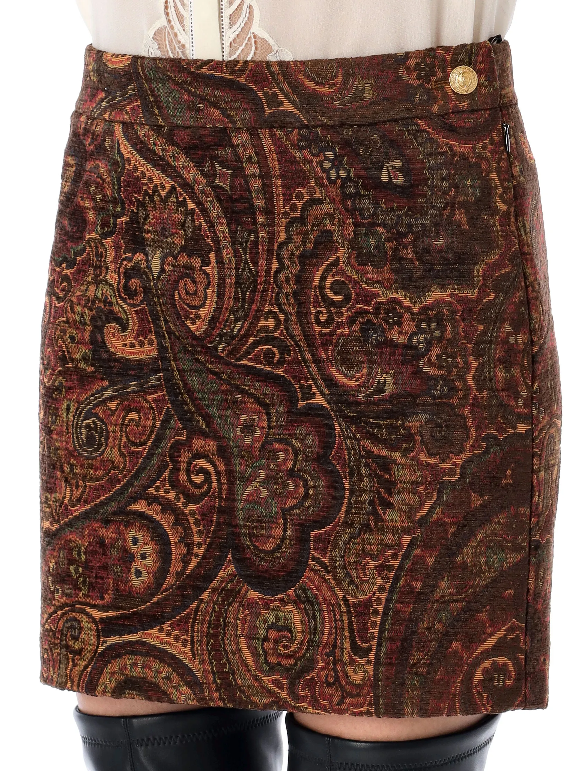 MINI SKIRT WITH JACQUARD PATTERN sold by Lord & Taylor product image thumbnail 3