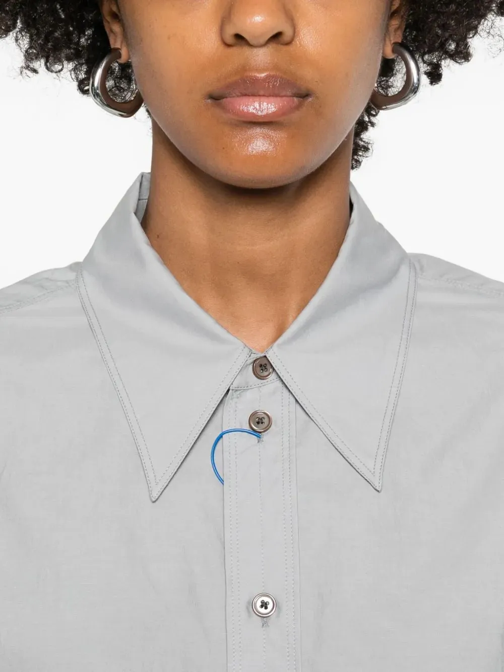 BUTTON CLOSURE SHIRT sold by Lord & Taylor product image thumbnail 5