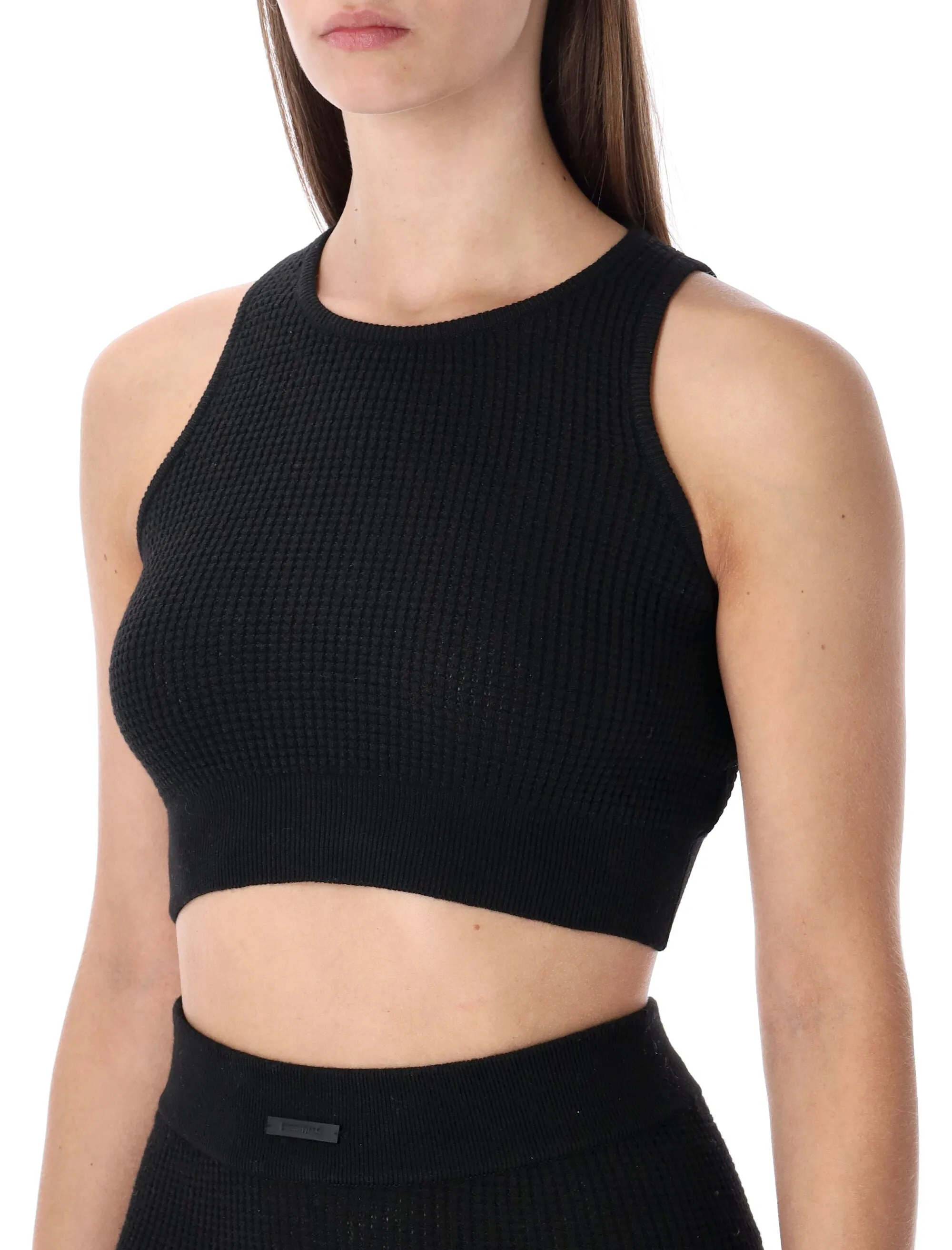 ESSENTIALS FEAR OF GOD WAFFLE SPORT TANK BLACK sold by Lord & Taylor product image thumbnail 3