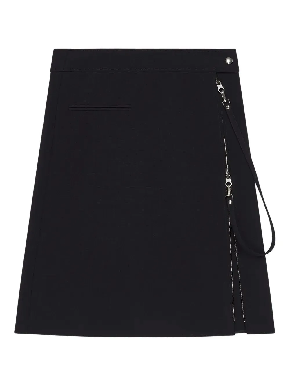 MIDI SKIRT WITH ZIPPER sold by Lord & Taylor product image thumbnail 3