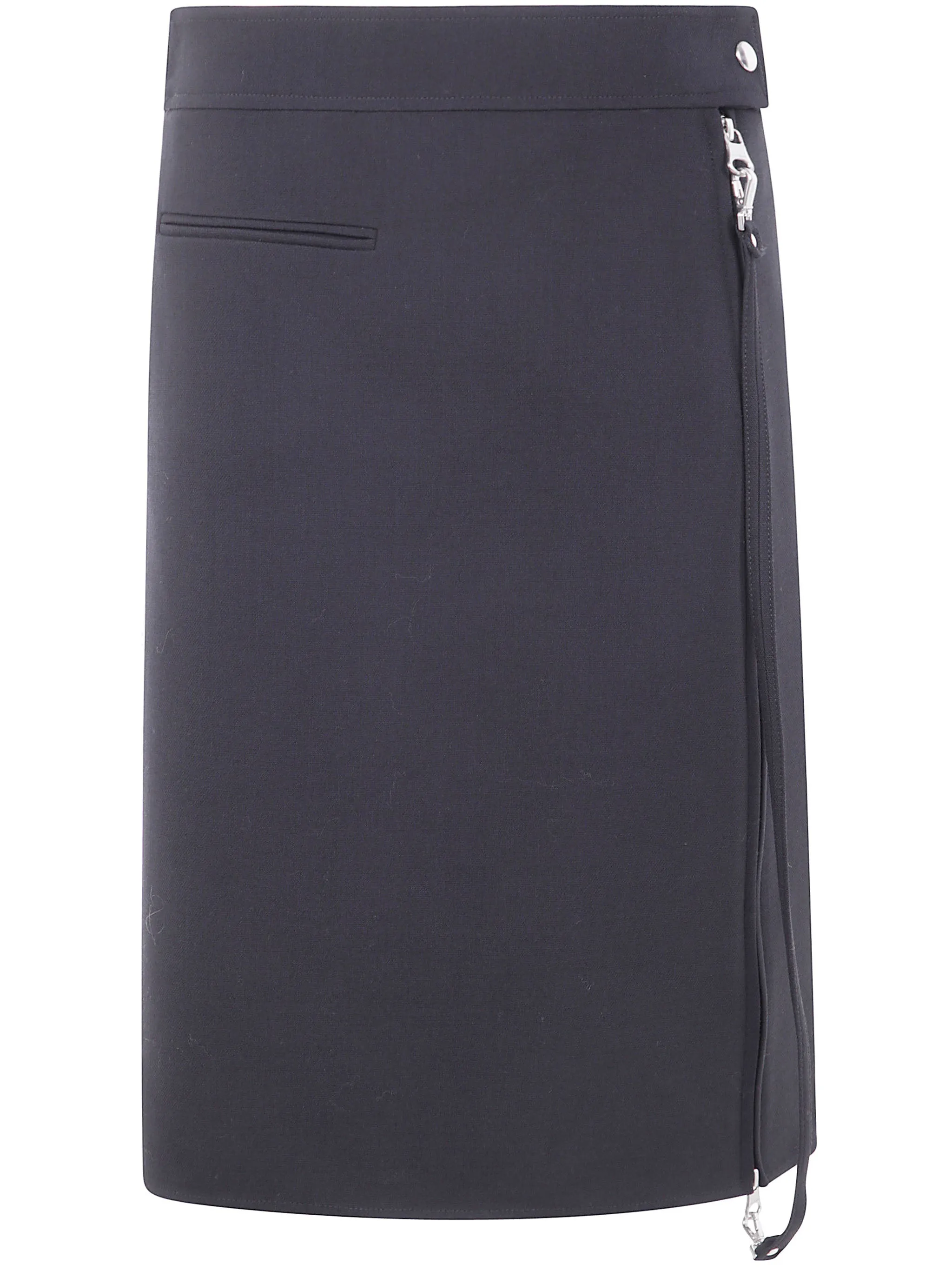 MIDI SKIRT WITH ZIPPER sold by Lord & Taylor product image thumbnail 4
