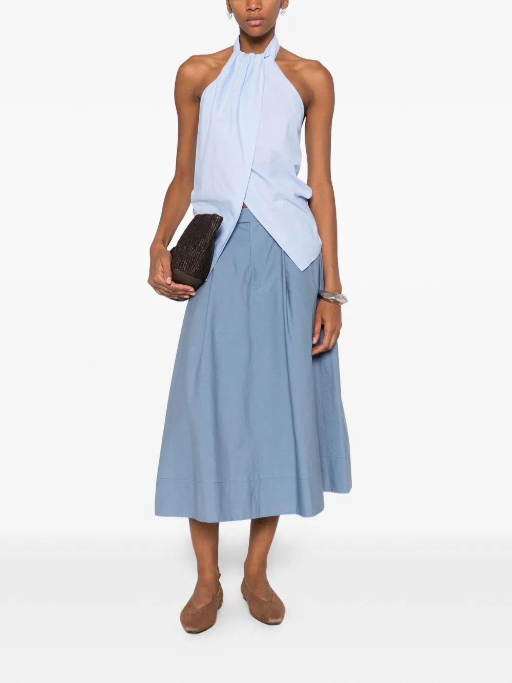 COTTON LONG SKIRT sold by Lord & Taylor product image thumbnail 3