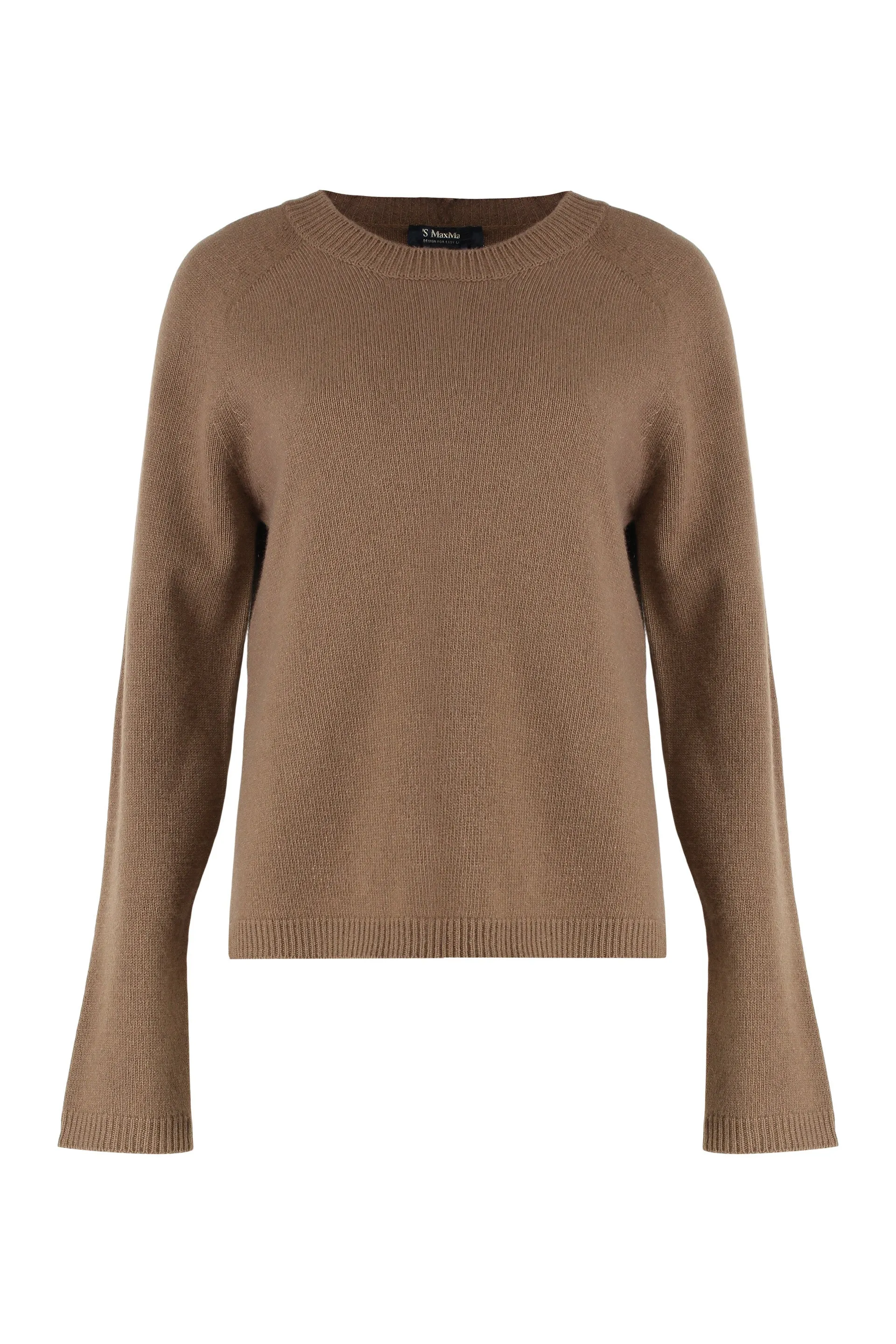 CREW NECK SWEATER DAMASCO IN WOOL AND CASHMERE sold by Lord & Taylor